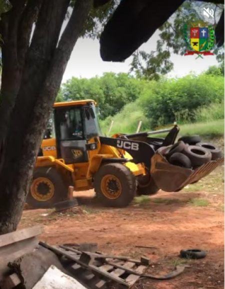 Secretaria de Meio Ambiente de OC conclui recolhimento de pneus e anuncia nova Ã¡rea para descarte