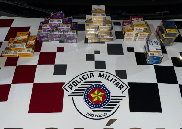 Homem é preso após furtar 32 maços de cigarros de bar em Dracena