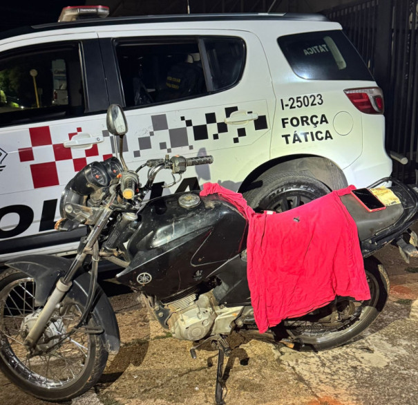 Homem é preso após furtar motocicleta e fugir pela SP-294, em Dracena