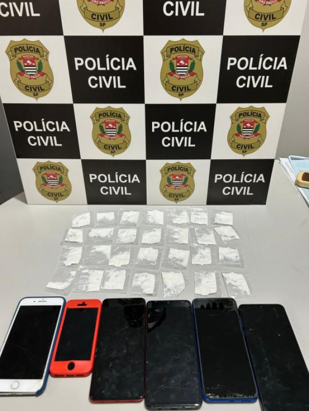 Polícia Civil de Parapuã cumpre mandado e prende suspeito de tráfico