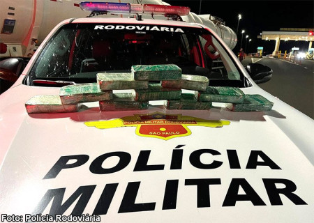 Motorista Ã© preso com cocaÃ­na na cabine de caminhÃ£o em Rancharia 