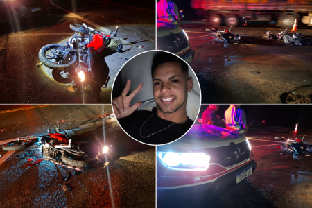 Jovem de 27 anos morre apÃ³s violenta colisÃ£o com carreta na SP-294 em ParapuÃ£