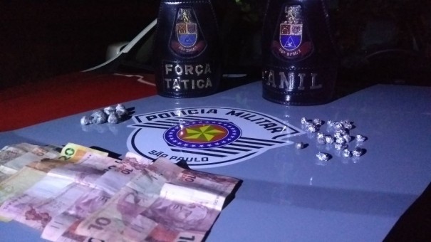 Polcia Militar prende traficante e apreende droga e dinheiro em Salmouro 