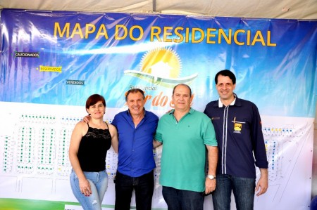 Realizado com grande sucesso o lançamento do Residencial Pôr do Sol em Inúbia Paulista