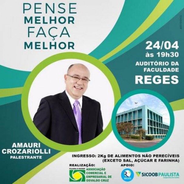 ACEOC realiza mais um evento de capacitao para os empresrios de Osvaldo Cruz