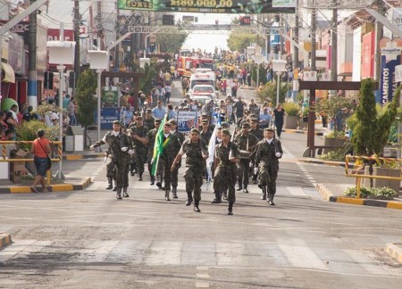 Começam os preparativos para o desfile de 7 de Setembro em Osvaldo Cruz