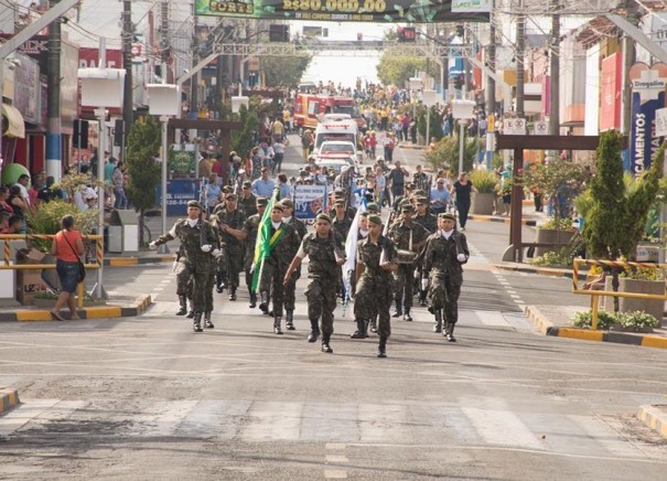 Comeam os preparativos para o desfile de 7 de Setembro em Osvaldo Cruz