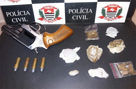 Dise de Tupã apreende maconha e arma de fogo em residência de professora