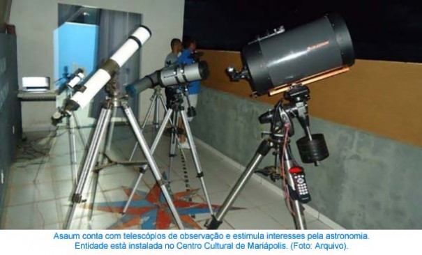 Associao de astronomia de Maripolis completa 17 anos