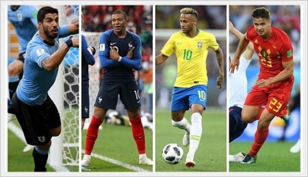 23º dia: Quartas de Final da Copa do Mundo 2018