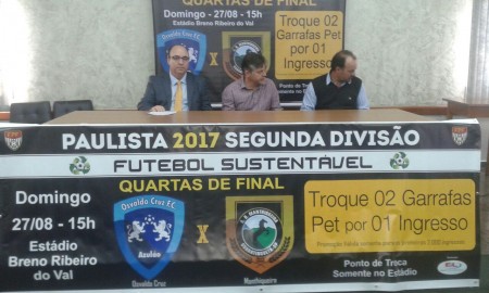 Parceria FPF, Azulão e Prefeitura para o Projeto Futebol Sustentável em Osvaldo Cruz