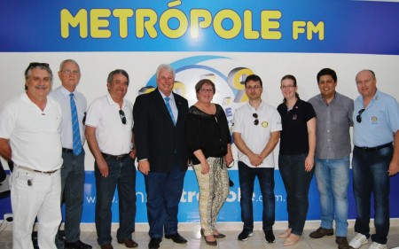 Governador do Distrito 4510 do Rotary Clube está em visita a Osvaldo Cruz essa semana
