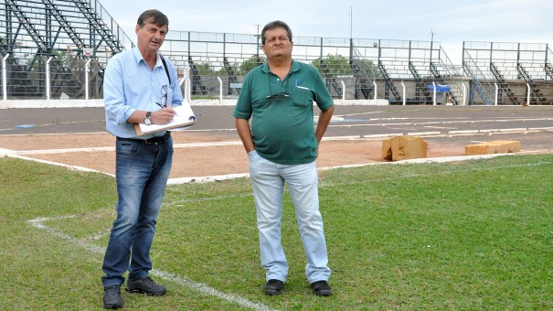 Coronel Suita faz vistoria no Breno e confirma Osvaldo Cruz como sede da Copinha