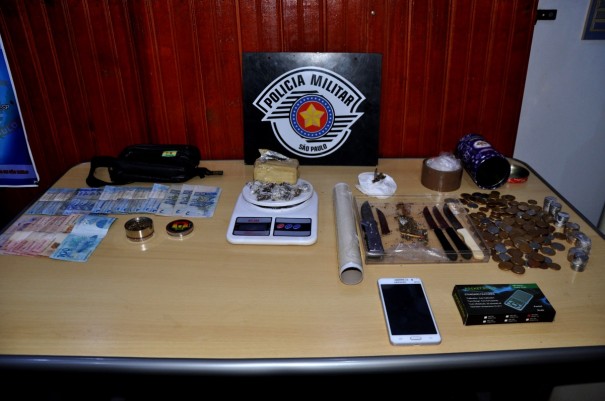 Polcia Militar de OC registra ocorrncia de trfico no Residencial Atenas