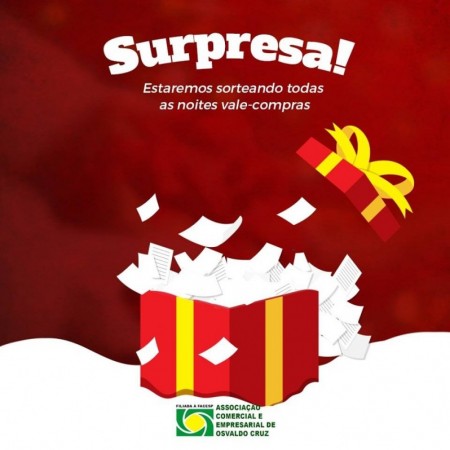 ACEOC realiza sorteios diários para quem compra no comércio no horário noturno