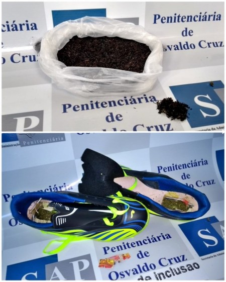 Agentes do presídio de OC encontram maconha e LSD enviados para detentos via Sedex