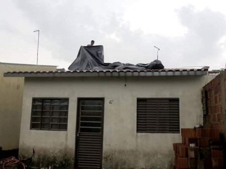 Chuva rápida desta segunda-feira (17) volta a causar problemas em OC 