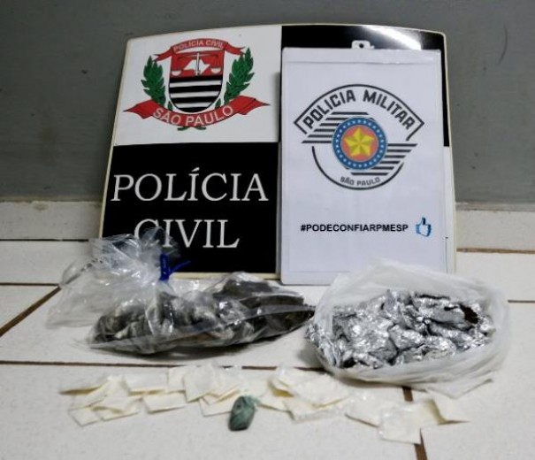 Polcias Militar e Civil fazem operao de combate e represso ao trfico em Flrida 