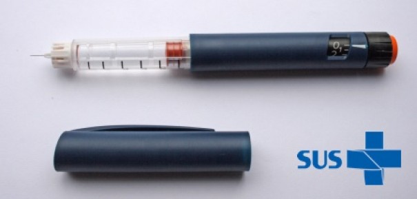 Canetas de aplica��o de insulina chegam ao SUS