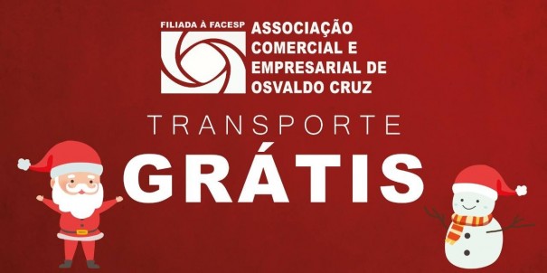Aceoc disponibiliza transporte gratuito para o perodo noturno de funcionamento do comrcio de OC