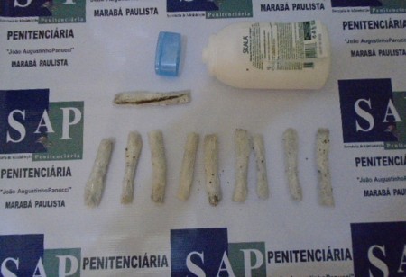 Pela 3ª vez em novembro, presídio de Marabá Paulista recebe porções de maconha em pote de creme hidratante