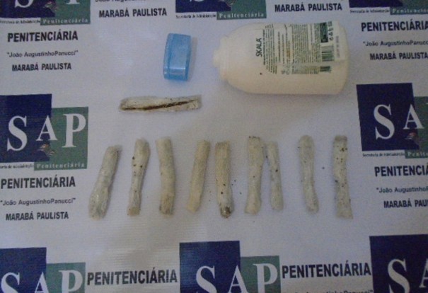 Pela 3 vez em novembro, presdio de Marab Paulista recebe pores de maconha em pote de creme hidratante