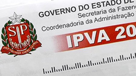 IPVA 2019 será, em média, 3,34% mais barato para proprietários paulistas