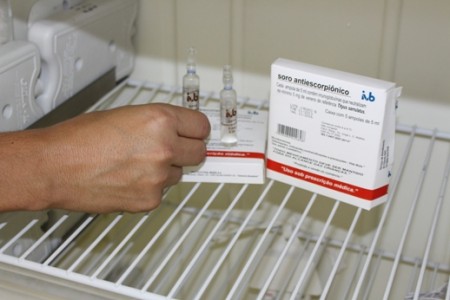 Divisão Regional de Saúde de Marília determina retirada do estoque de soro antiescorpiônico de OC