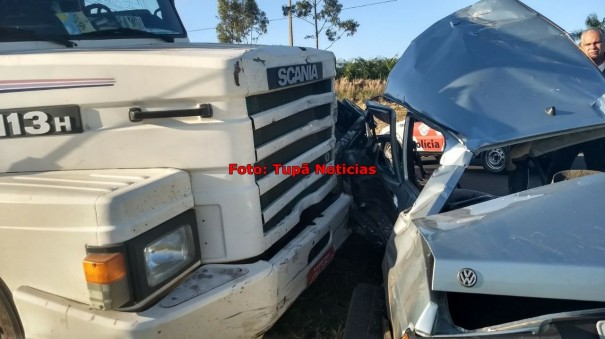 Dois homens morrem em acidente na Rodovia Comandante Joo Ribeiro de Barros