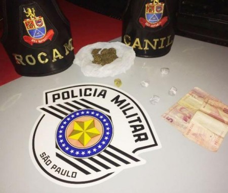 Combate ao tráfico não para e PM prende mais duas pessoas com drogas em Adamantina 
