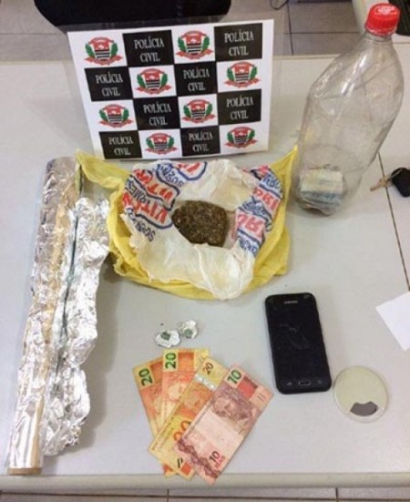 Menor é apreendido em Parapuã por envolvimento com tráfico de drogas