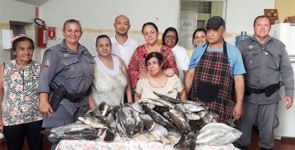 Polcia Militar Ambiental apreende mais de 40 quilos de pescados ilegais em Parapu