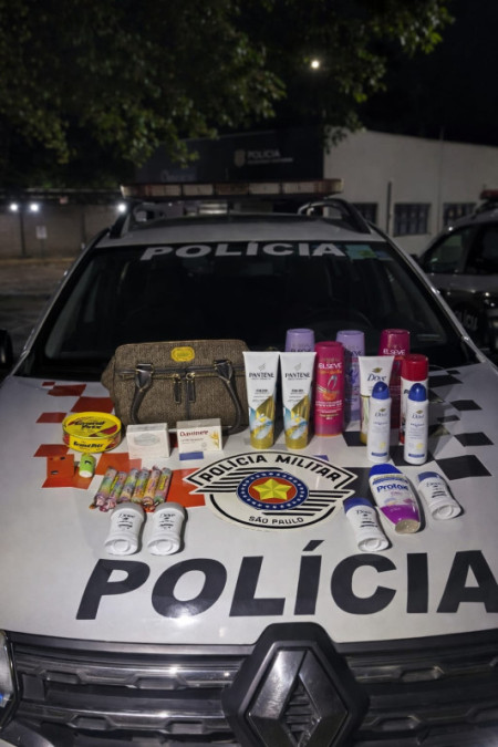 Mulher Ã© detida apÃ³s furtar supermercado em Dracena