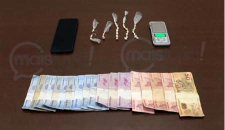 Cerco policial em casa desabitada termina com prisÃ£o por trÃ¡fico na Vila Europa, em TupÃ£