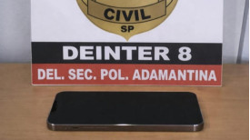 Homem Ã© abordado pela PolÃ­cia Civil ao tentar desbloquear celular furtado em Adamantina