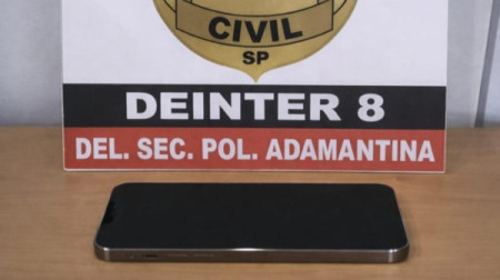 Homem Ã© abordado pela PolÃ­cia Civil ao tentar desbloquear celular furtado em Adamantina