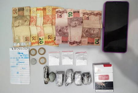 IndivÃ­duo pego com drogas em RinÃ³polis revela que vendia para trabalhadores rurais e clientes de bar