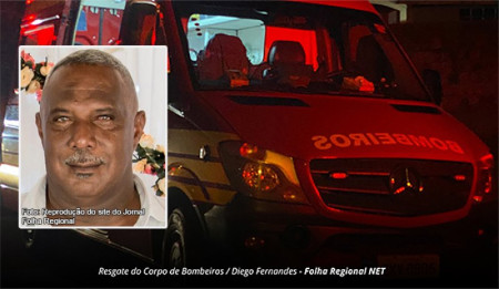 Motorista morre apÃ³s carro sair da pista e cair em ribanceira em LucÃ©lia