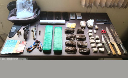 AveriguaÃ§Ã£o de plano de homicÃ­dio em HerculÃ¢ndia termina com prisÃ£o e apreensÃ£o de armas de fogo e drogas