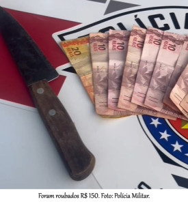 Roubo em sorveteria termina com prisÃ£o de casal em Dracena 