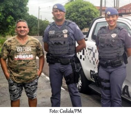 PolÃ­cia Militar promove aÃ§Ã£o comunitÃ¡ria e fortalece aproximaÃ§Ã£o com moradores do Parque Veneza, em LucÃ©lia