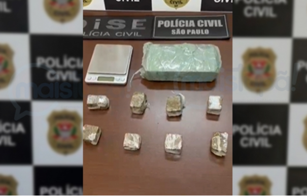 Investigação da DISE resulta em prisão por tráfico e apreensão de drogas na zona rural de Tupã