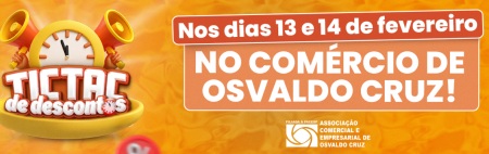 ACEOC e SincomÃ©rcio realizam Tic Tac de Descontos