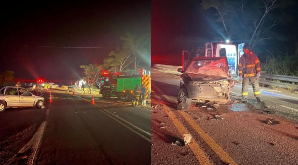 Homem morre após colisão frontal no trevo de acesso da Rodovia Raposo Tavares