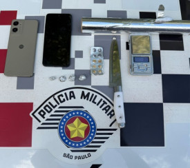 Casal Ã© preso em flagrante por trÃ¡fico de drogas apÃ³s denÃºncia, em Adamantina