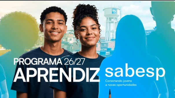 Sabesp abre inscrições para contratação de jovens aprendizes em Presidente Prudente; veja como participar