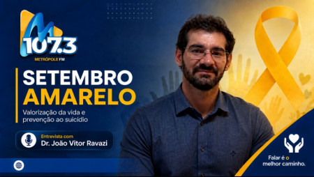 Setembro Amarelo marca a conscientizaÃ§Ã£o sobre a prevenÃ§Ã£o ao suicÃ­dio