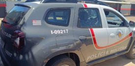 Homem procurado pela JustiÃ§a por ameaÃ§a Ã© preso pela PM de Bastos em propriedade rural no municÃ­pio de Iacri
