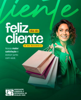 ACEOC presta homenagem no âDia do Clienteâ e destaca o papel do comÃ©rcio local 