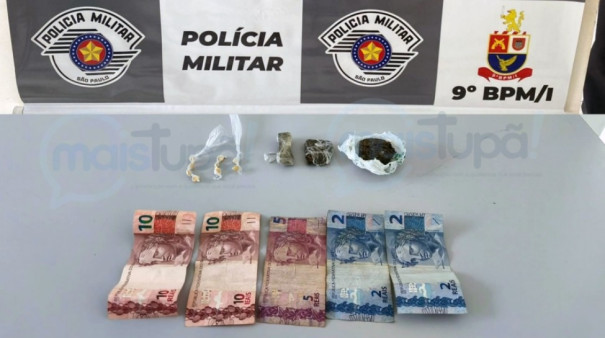 Adolescente é apreendido com maconha e crack durante na zona leste de Tupã